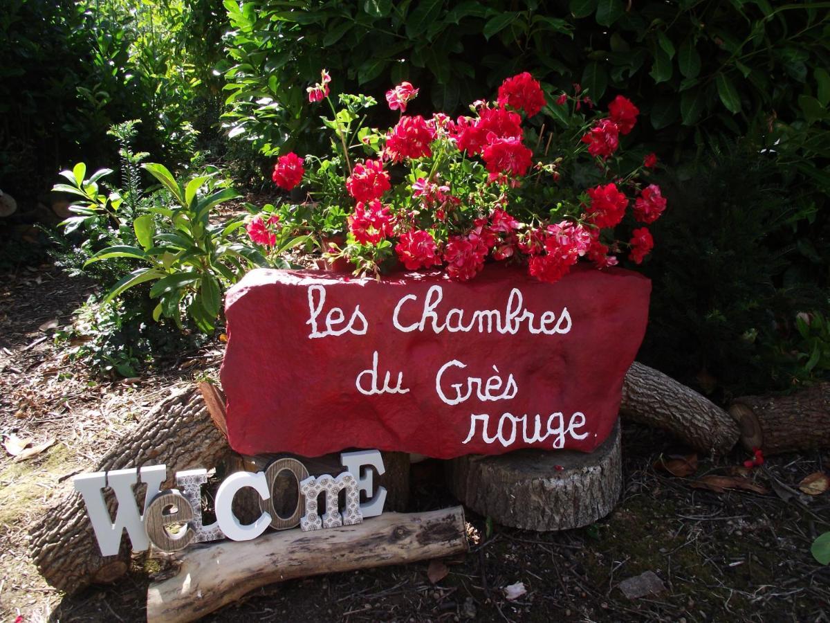 Chambres Du Gres Rouge De Beauval Εξωτερικό φωτογραφία